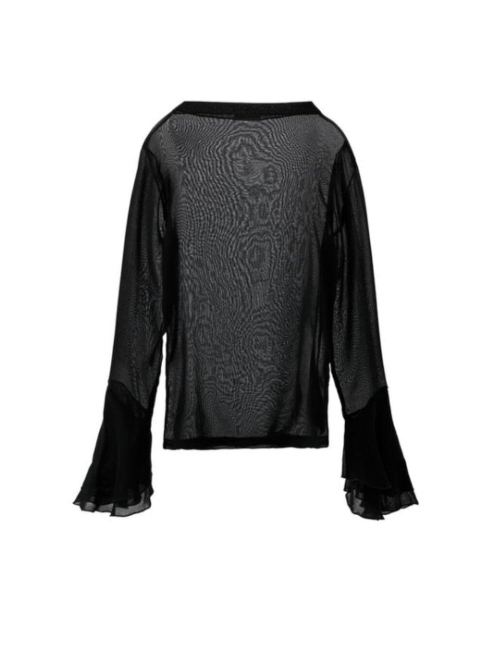 Zara Ruffled Combination Top - Picture 1 of 6